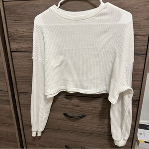 Shein Long Sleeve Crop